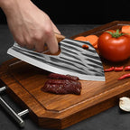 Couteau de Cuisine Ergonomique – Viande & Légumes