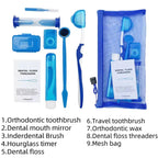 Kit Complet d'Hygiène Buccale 9PCS - Idéal en Voyage