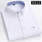 Chemises  à manches courtes pour hommes - 100% coton