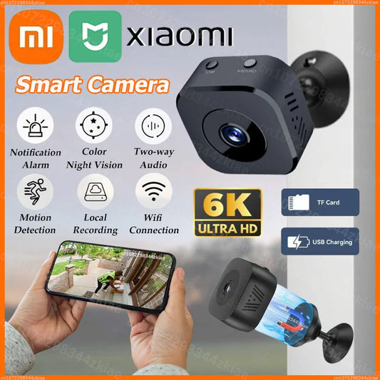 Mini Caméra Intelligente – Vision Nocturne & Détection