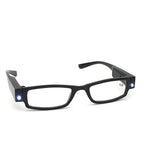 Lunettes Loupe LED 3en1 — grossissement 180%, lecture, couture, anti-lumière bleue