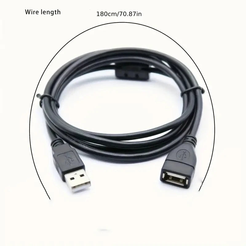 Câble d’Extension USB 3.0 Mâle vers Femelle – Transfert de Données Haute Vitesse (0,5 à 5 m)