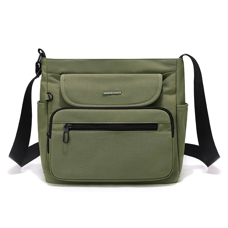 Sac à Main Femme en Nylon Léger – Grande Capacité, Multi-Compartiments, Bandoulière & Voyage