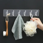 Lot de 4 Bandes de 6 Crochets