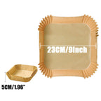 200x Papel de Horno Sin Aceite para Freidora de Aire