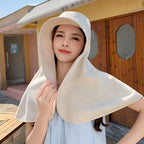 Sombrero de Sol extragrande para Mujer con Protección UV - Cobertura Completa