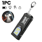 2X Mini Lampe Porte-Clés LED Ultra Puissante