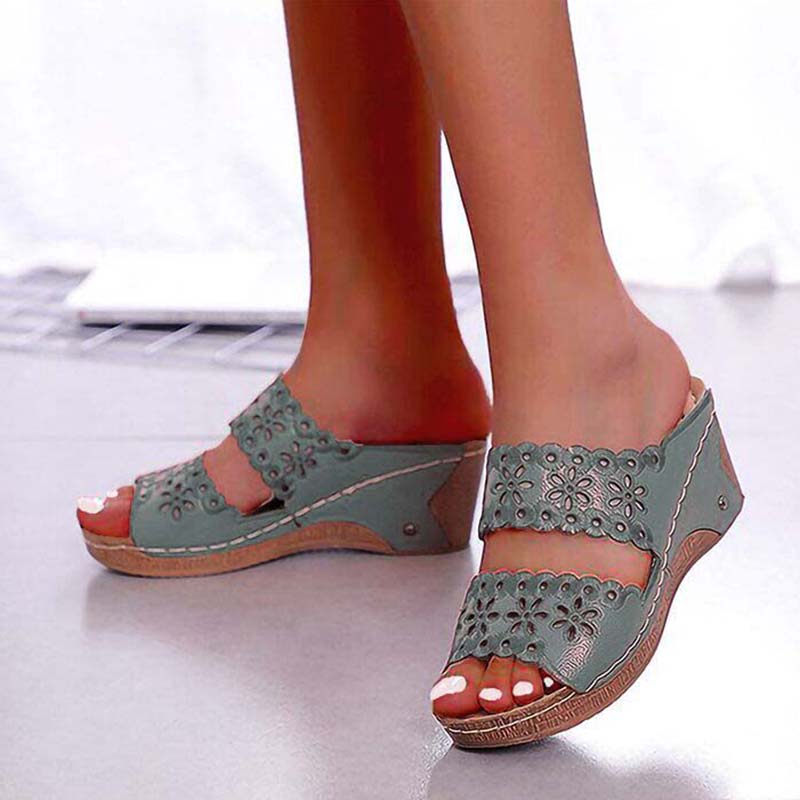 Sabots à Talons Compensés