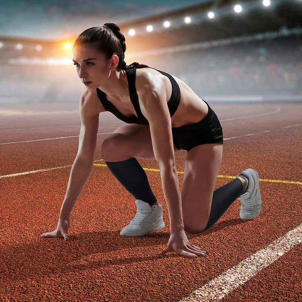 Manchons de Compression Médical pour Mollets - Traitement Varices