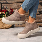 Bottines Décontractées Doublées Polaire - Antiglisse