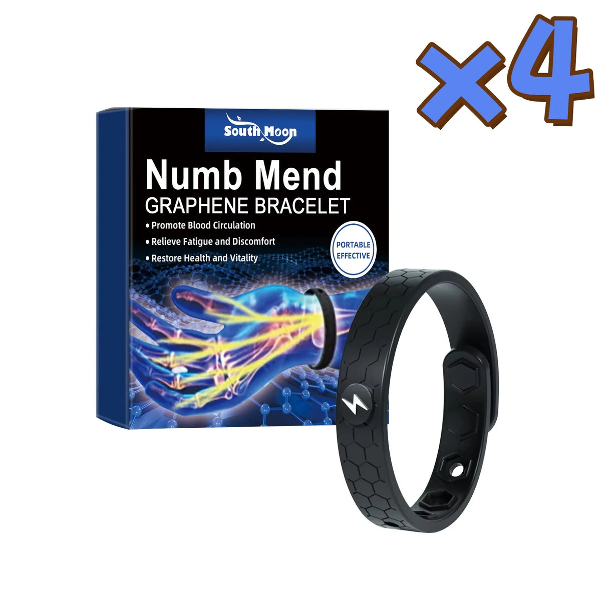 Bracelet Énergétique Réglable – Aide à Réduire la Sensation de Fatigue et d’Engourdissement – 1 ACHETÉ = 1 OFFERT