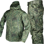 Ensemble Veste et Pantalon Militaire imperméable + Ceinture tactique OFFERTE