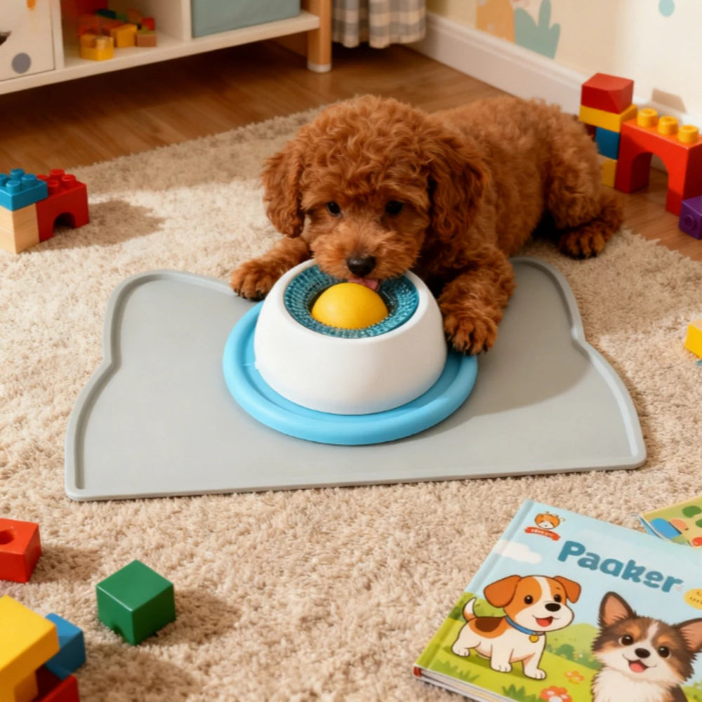 Jouet de Stimulation pour Chien et Chat – Favorise une Alimentation Lente et Ludique