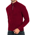 Soft and timeless crew neck jumper for men