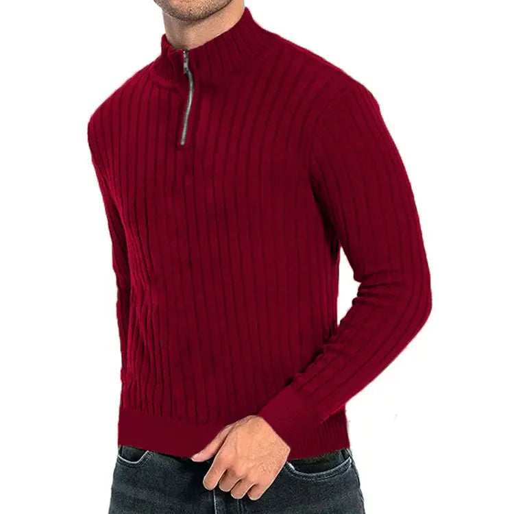 Pull col rond doux et intemporel pour Homme
