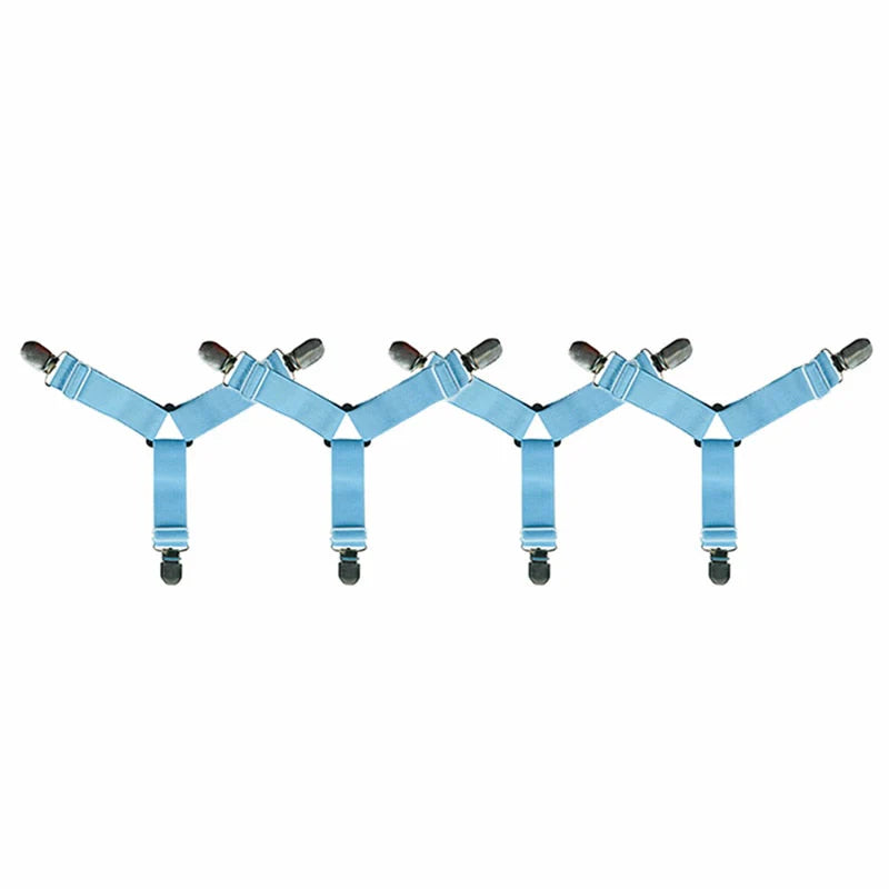 Lot de 4 Attaches Anti Glisse Drap de Dessous