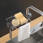 Range-Évier Suspendu – Panier Inox Réglable