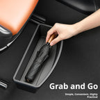 Lot de 2 Bacs de Rangement Sous Siège de Voiture – Organisateurs Amovibles Universels pour Essentiels