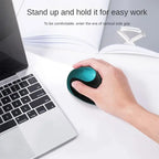 Souris verticale ergonomique sans fil rechargeable — 2.4G, USB, 1600 DPI, 6 boutons