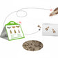 Lot de 6 Pièges autocollants anti-mites pour vêtements
