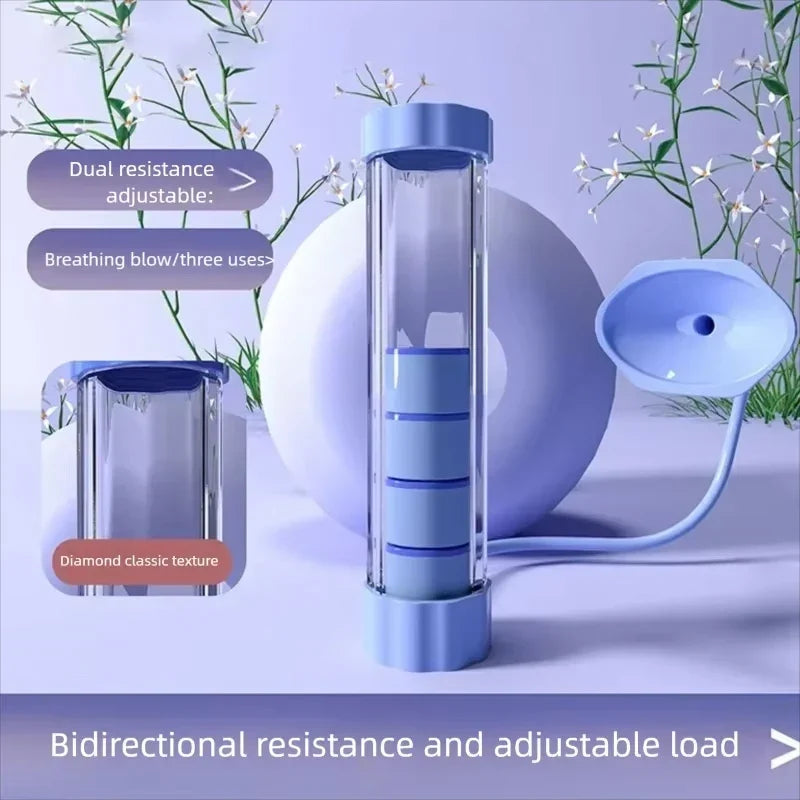Entraîneur Respiratoire avec Timer – Capacité Pulmonaire, Muscles Abdominaux & Visage