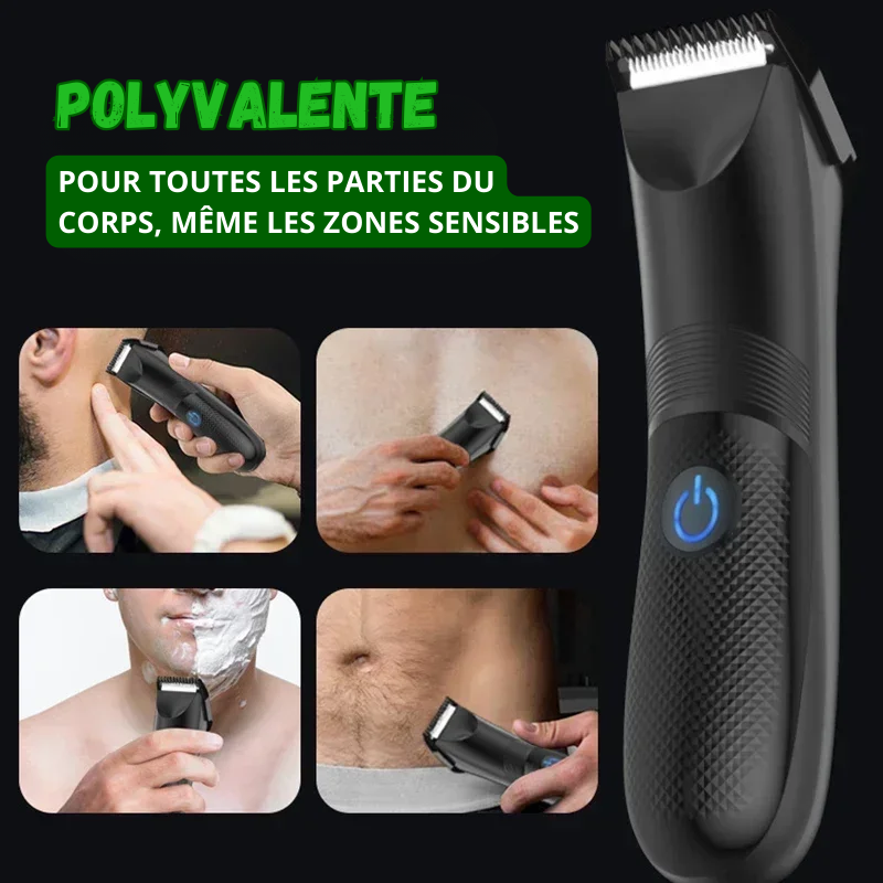 Tondeuse Cheveux & Corps Spéciale Zones Intimes - Homme