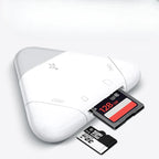 Clé USB triangulaire multi-ports + lecteur carte SD