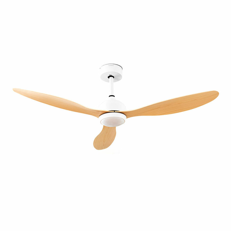 Ventilateur de Plafond avec Lumière LED et 3 Pales ABS Wuled InnovaGoods Bois 36 W