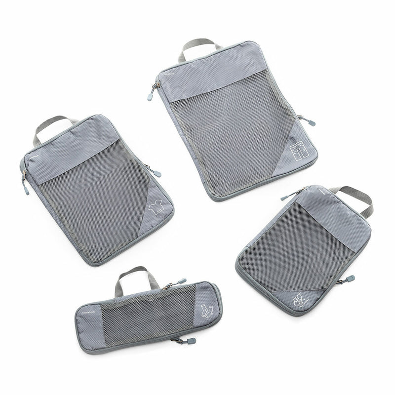 Sacs de Rangement à Compression pour Valises Compakube InnovaGoods 4 Pièces