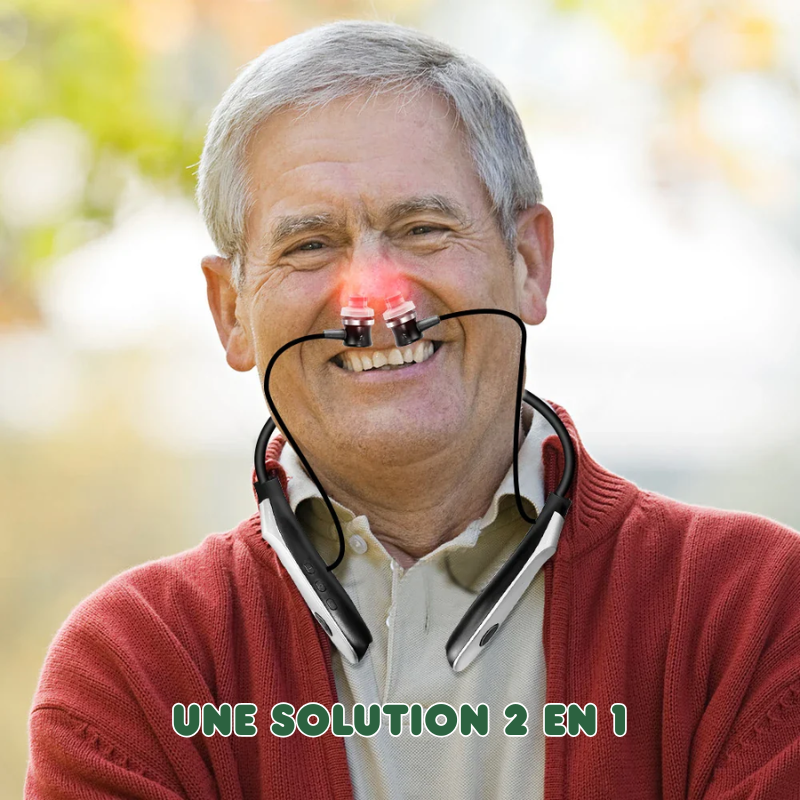 Écouteurs Anti-acouphènes par Thérapie Infrarouge