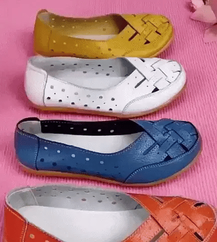 Ballerines en cuir confortables mi-saison - Collection 2023