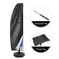 Housse de parasol en porte-à-faux 205 cm / Noir,Housse de parasol en porte-à-faux 265cm / Noir,Housse de parasol en porte-à-faux 280cm / Noir