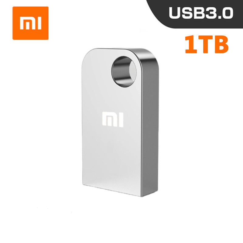 Mini clé USB 3.0 en métal Capacité MAX - Jusqu'à 2TO + Adaptateur USB-C OFFERT