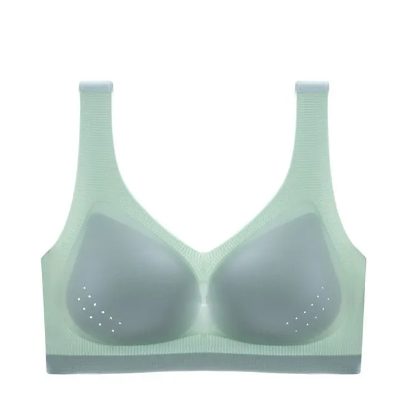 Brassière en Soie Glacée sans couture & 100% respirante