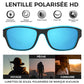 Lunettes de soleil de sport avec verres polarisants anti-reflets