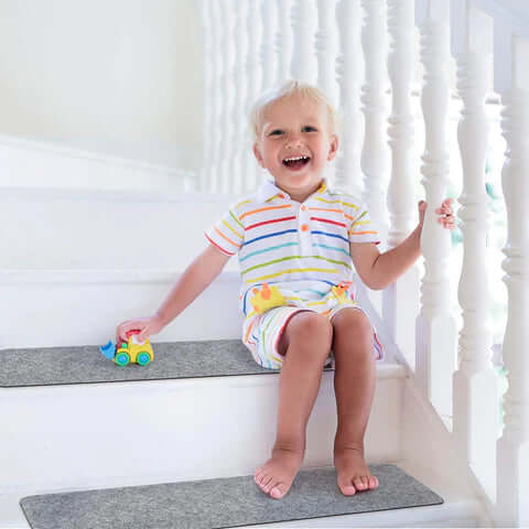 14x Tapis de sol antidérapants pour escaliers