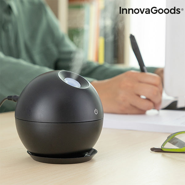 Mini humidificateur diffuseur d'arômes Black InnovaGoods