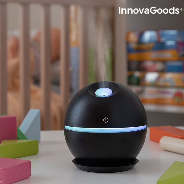 Mini humidificateur diffuseur d'arômes Black InnovaGoods