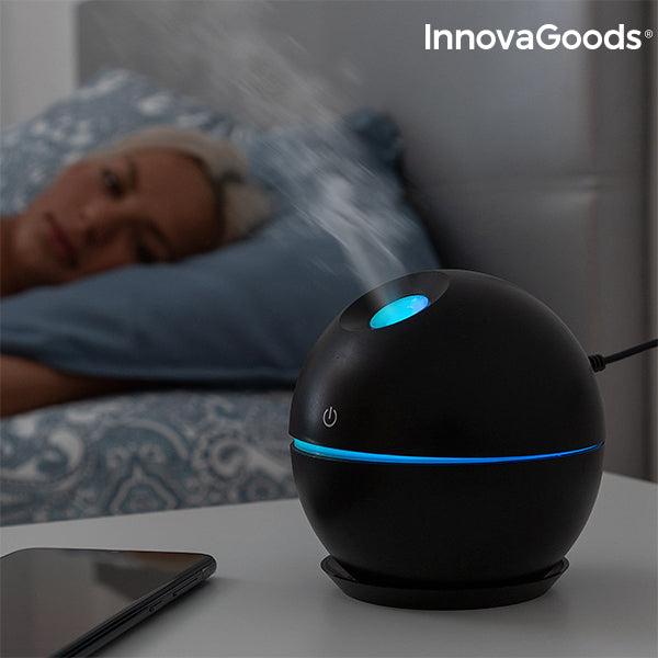 Mini humidificateur diffuseur d'arômes Black InnovaGoods