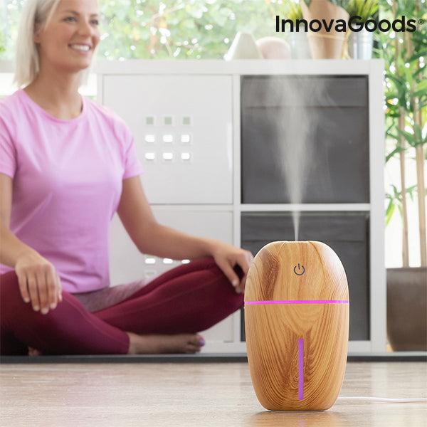 Mini humidificateur diffuseur d'arômes Honey Pine InnovaGoods