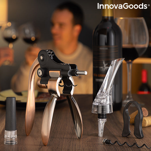 Set d'Accessoires pour Vin Servin InnovaGoods 5 Pièces