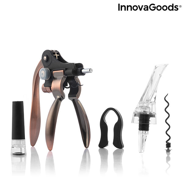 Set d'Accessoires pour Vin Servin InnovaGoods 5 Pièces