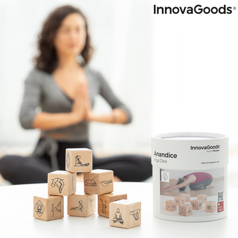 Jeu de dés de yoga Anandice InnovaGoods 7 Pièces