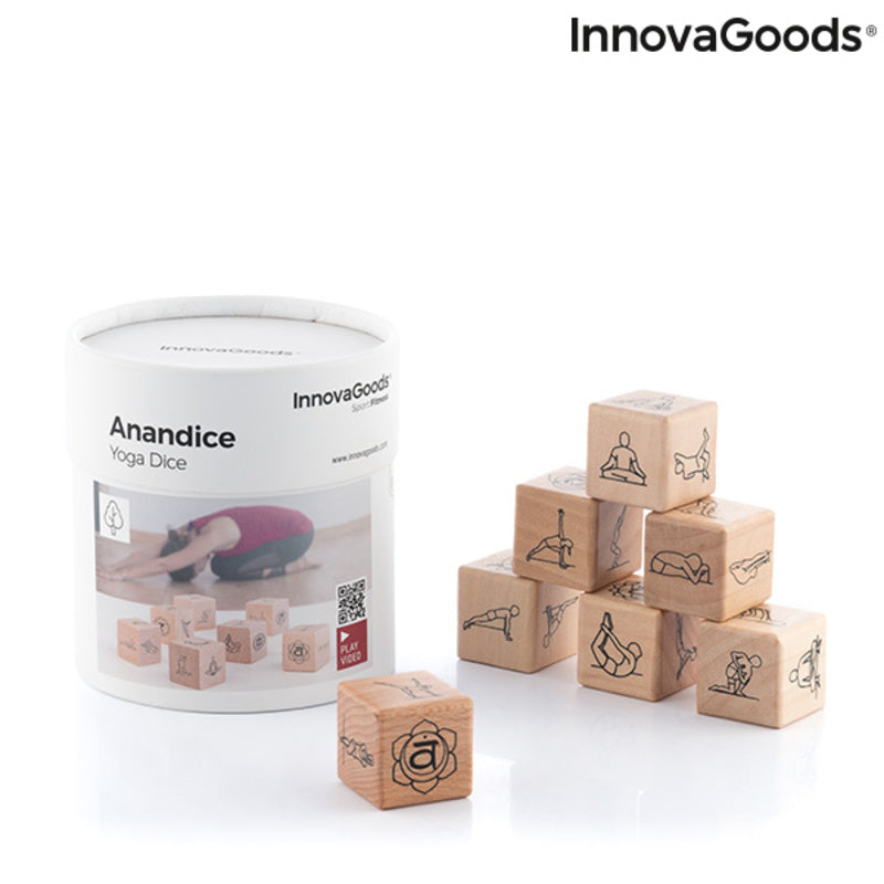 Jeu de dés de yoga Anandice InnovaGoods 7 Pièces