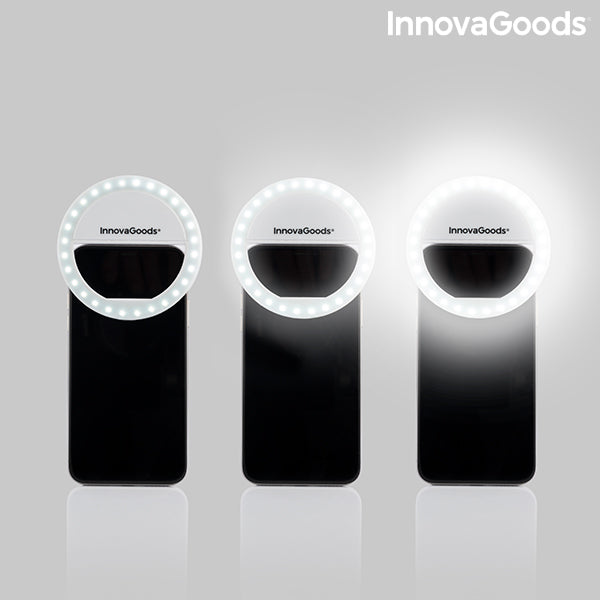 Anneau Lumineux pour Selfie Rechargeable Instahoop InnovaGoods