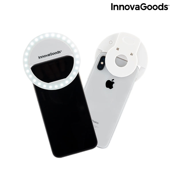 Anneau Lumineux pour Selfie Rechargeable Instahoop InnovaGoods