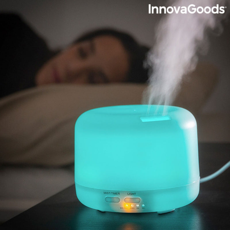 Humidificateur à Diffuseur d'Arômes avec LED Multicolore Steloured InnovaGoods