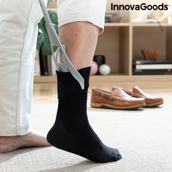 Chausse-pieds pour Chaussures et Chaussettes avec Enlève-chaussettes Shoeasy InnovaGoods