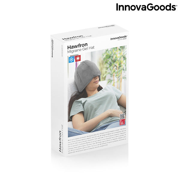 Bonnet en Gel pour la Migraine et la Relaxation Hawfron InnovaGoods