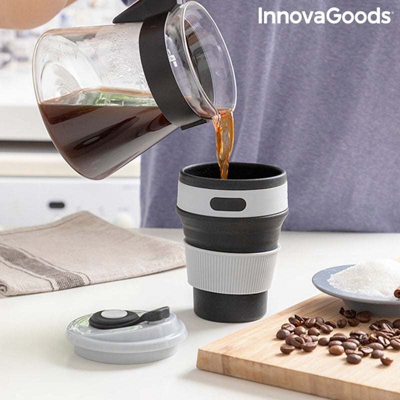 Tasse Rétractable en Silicone Flahsie InnovaGoods